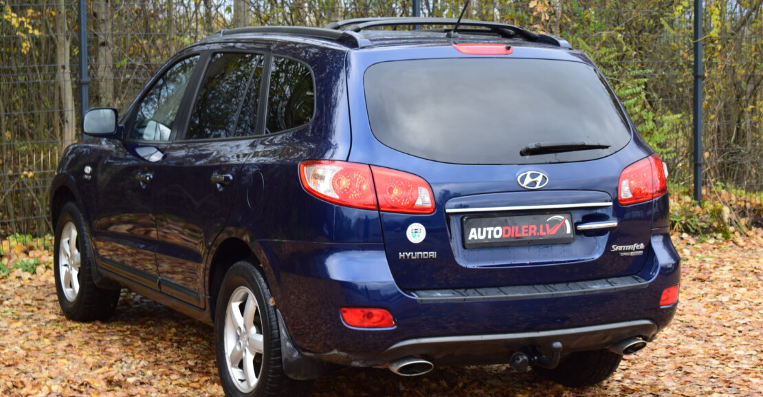 <b>Hyundai SantaFe 2.2 114kw, 2007.G, AR 0% PIRMO IEMAKSU</b>