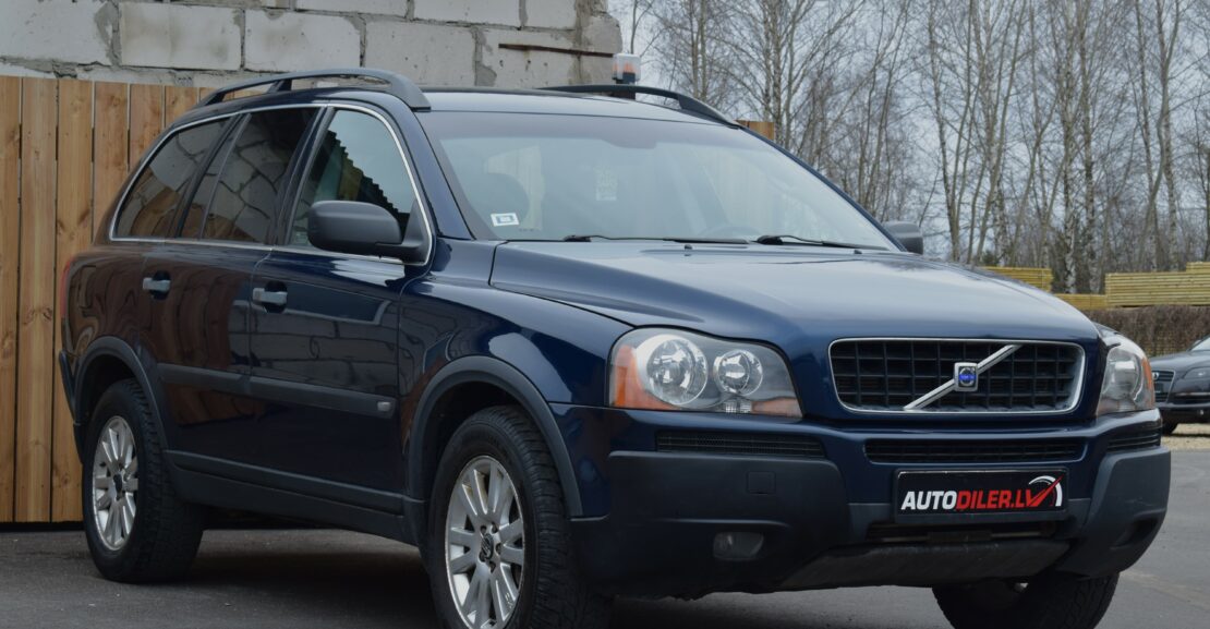 <b>Volvo XC90 2.4D 120Kw 2004.G, AR 0% PIRMO IEMAKSU</b>
