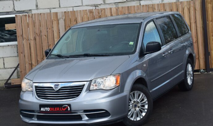 Lancia Voyager facelift 2014.G. 2.8D 130kw, Stow’N’Go.